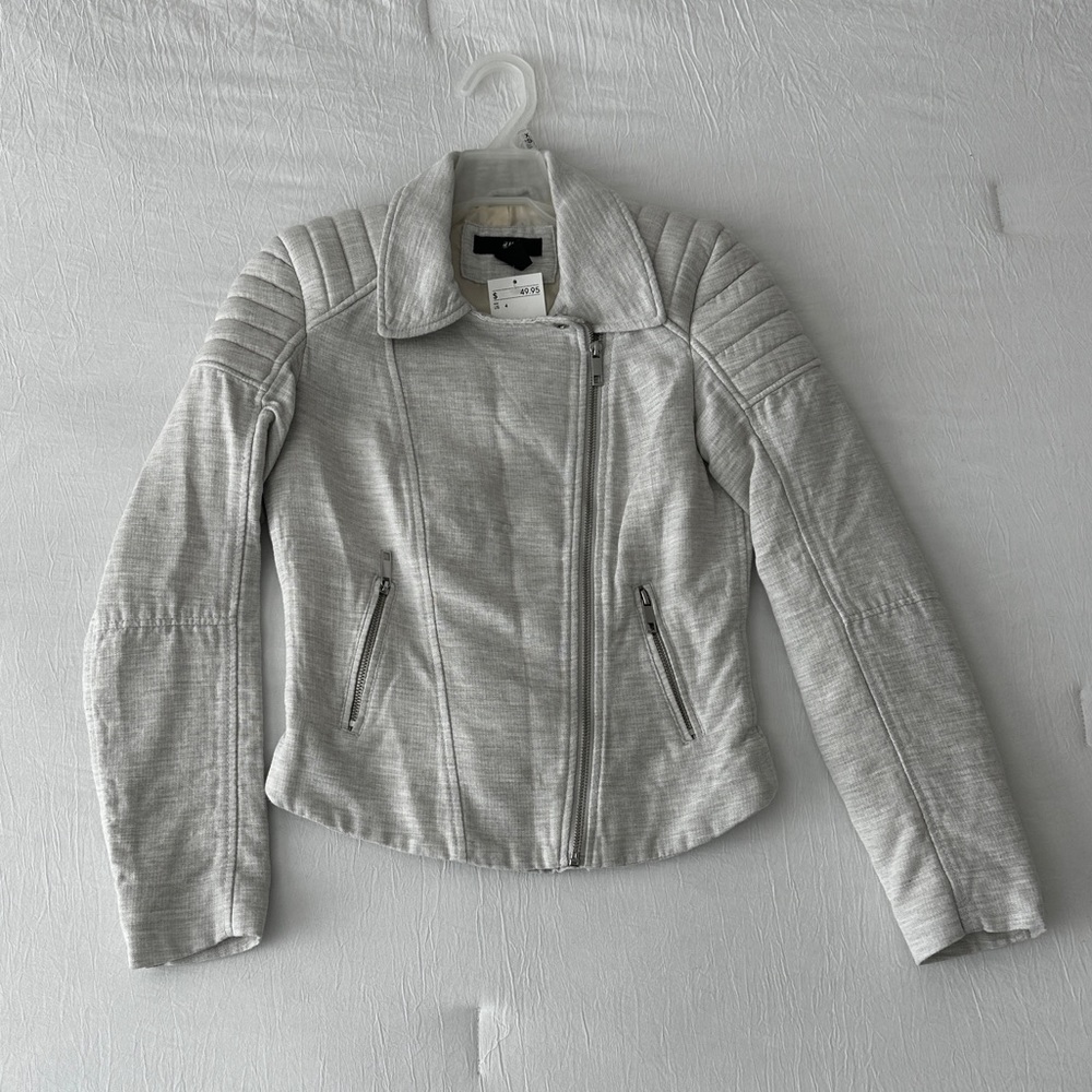 H&M Cotton Moto Jacket
